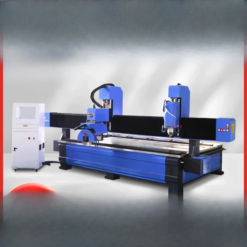 

Cutting and grinding all-in-one machine, edging, chamfering, cutting and punching, large CNC automatic