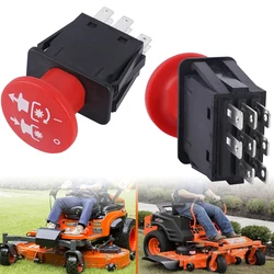 8 Terminals 10 AMP Clutch PTO Switch 4174684 500016 430-528 for Dixie Chopper Delta Hustler Lawn Mowers Compatible