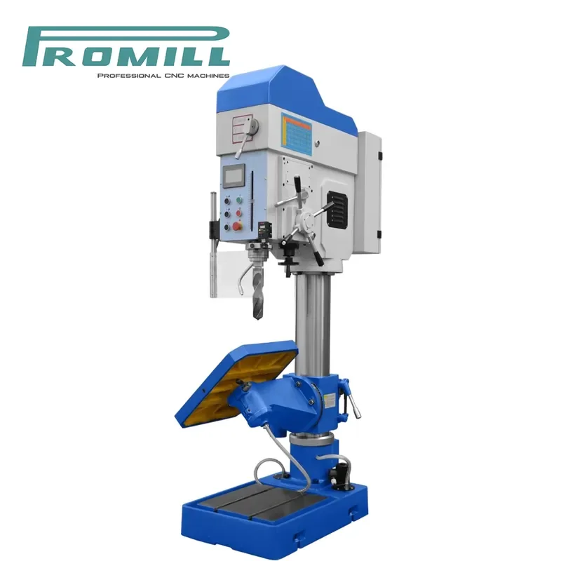 HCY New PROMILL Column Drilling Machine ZWB5030 Vertical Tapping Drilling MT4 Spindle High Rigidity M20 Threading Capacity