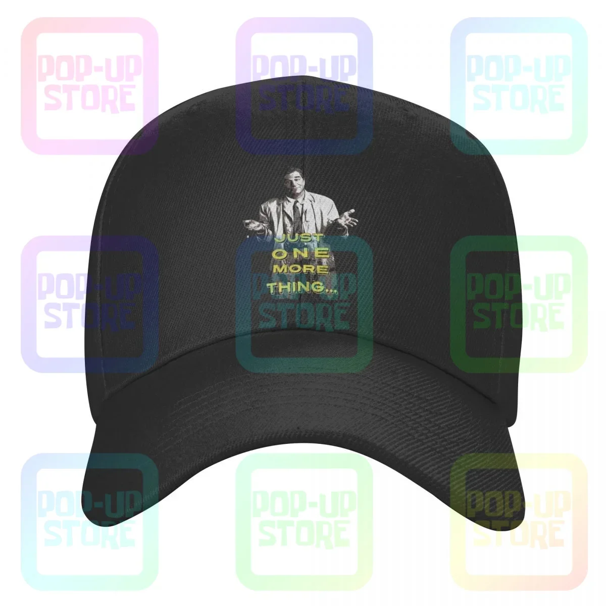 Just One More Thing Columbo Inspired Baseball Cap Truck Driver Caps Gift Hip Hop Streetwear