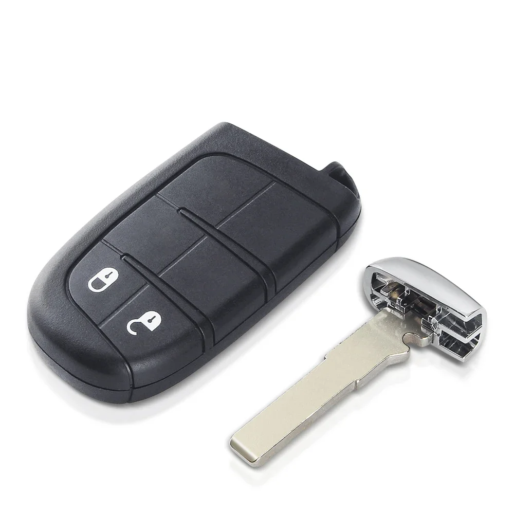 KEYYOU Smart Remote Car Key Shell For Jeep Grand Cherokee Dodge Ram 1500 Journey Charger Dart Challenger Durango Chrysler 300