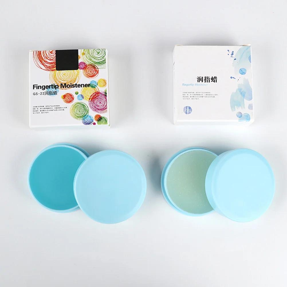 2pcs 22G Pointing Wax For Counting Money Smooth Fast Banknote Counter Wet Hand Wax Fingertip Moistener Bank Accessory Desktop