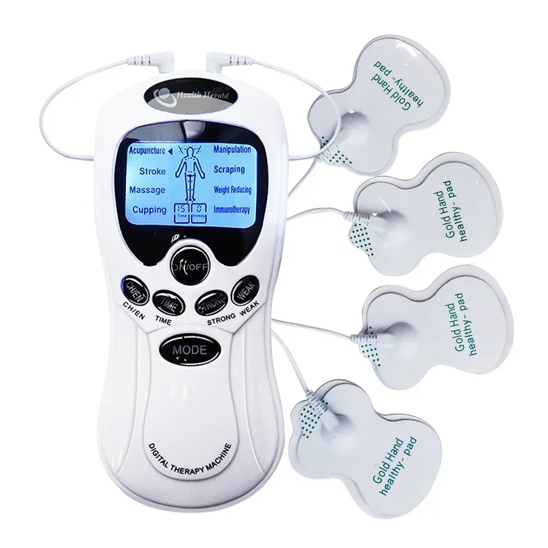 TENS-Gerät Physiotherapie Elektronischer Puls-Muskelstimulator zur Entspannung von Nacken, Rücken, Schulter und Hand Schmerzlinderung Elektrotherapie – Detail 1