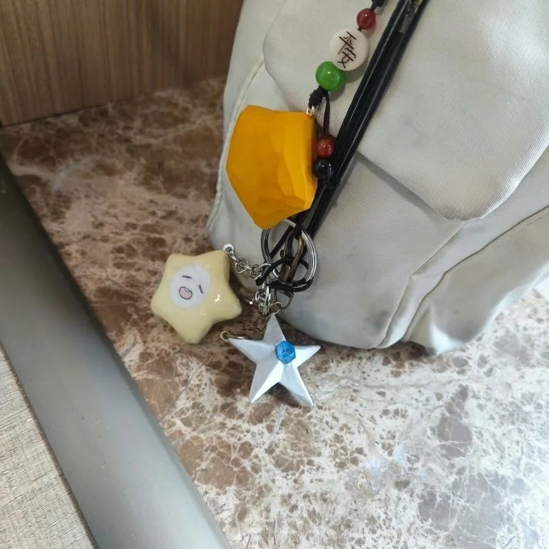 Любовь и глубокое пространство ~ милая заколка-подвеска в виде сумки с мультяшной звездой идеально подходит для атрибутов Xavier