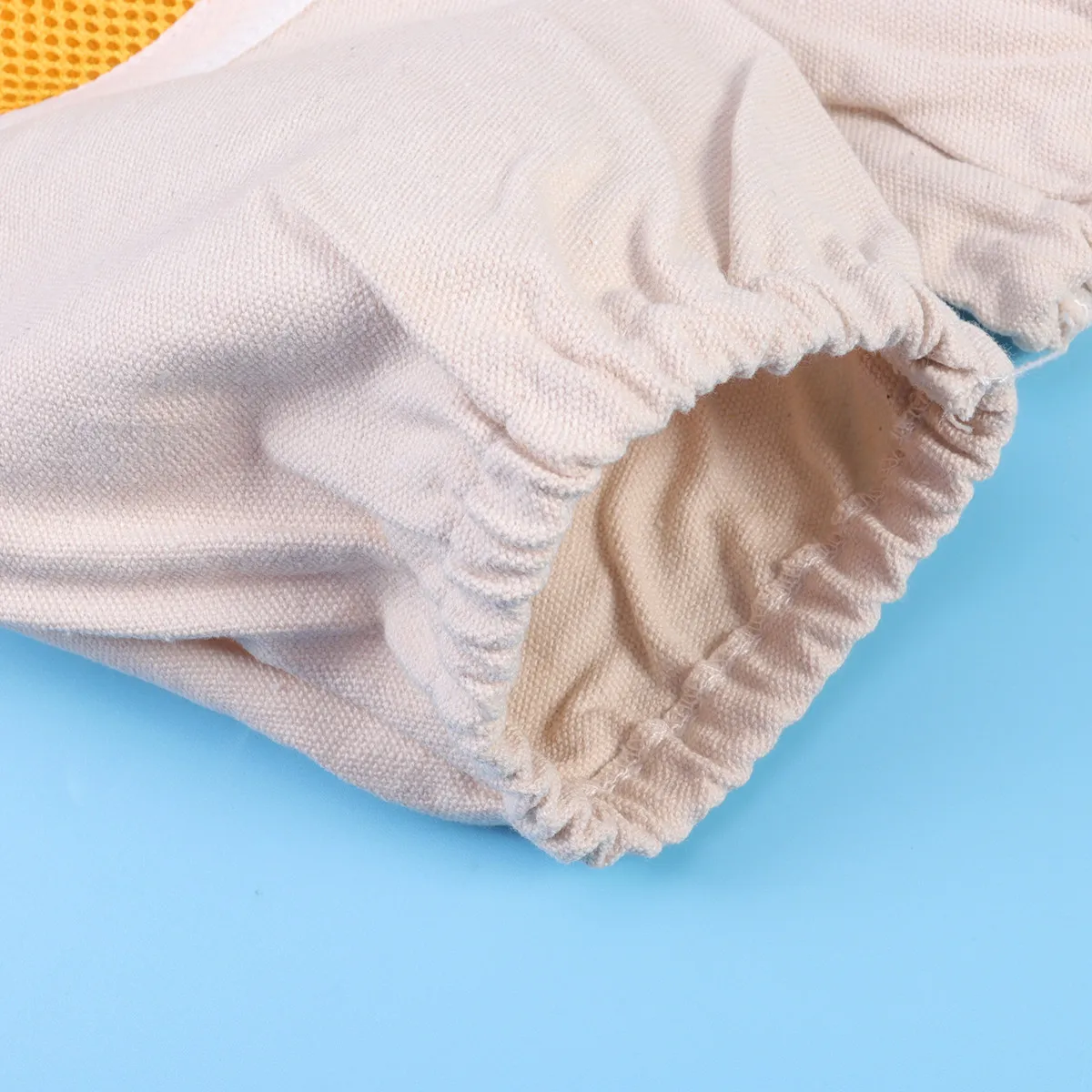 Professional Beekeeping Gloves with Full-Length Sleeves Elastic Cuffs Golden Size L Anti- Protection for Beginners Garden