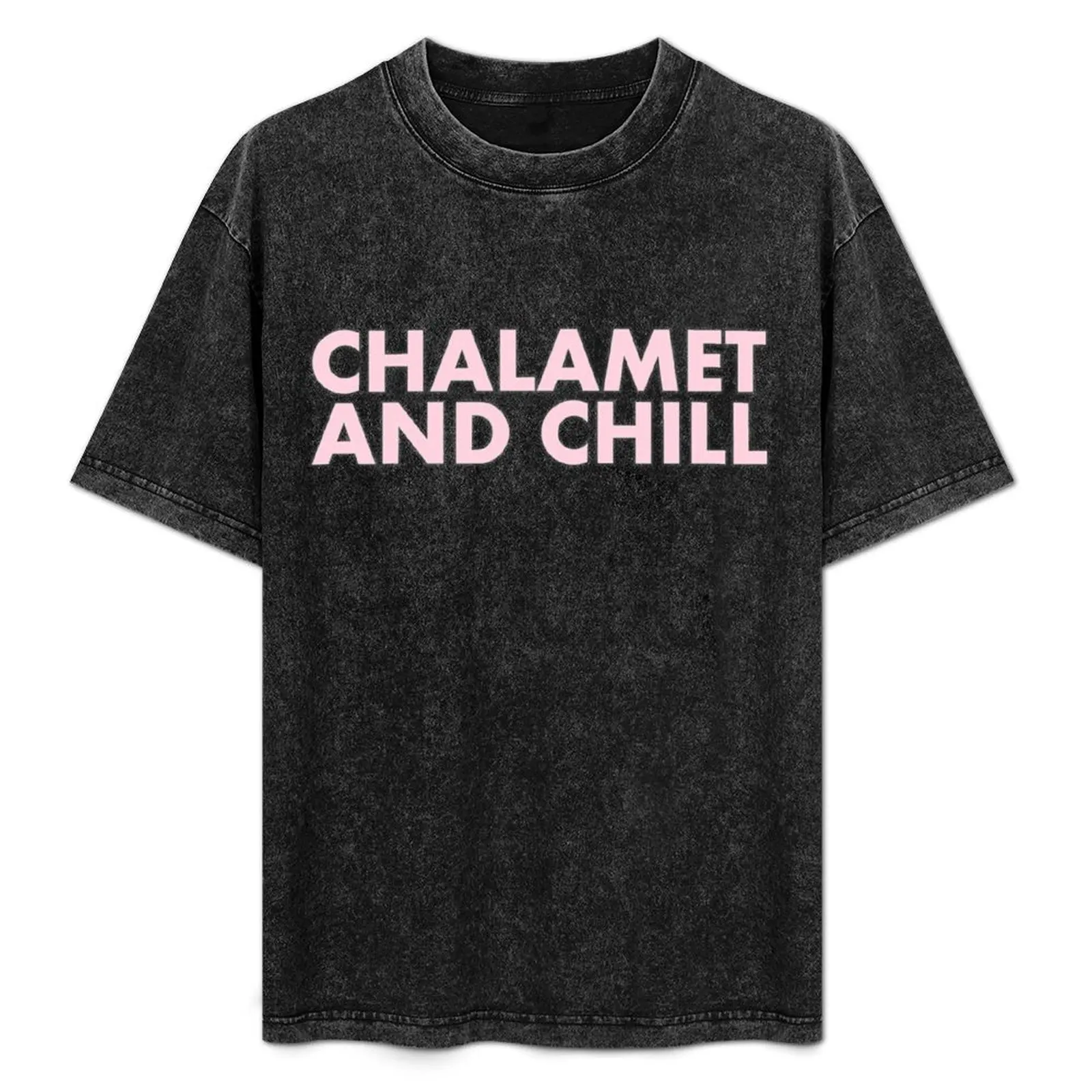 

Chalamet and Chill T-Shirt Big Size Daily Wear T-Shirt