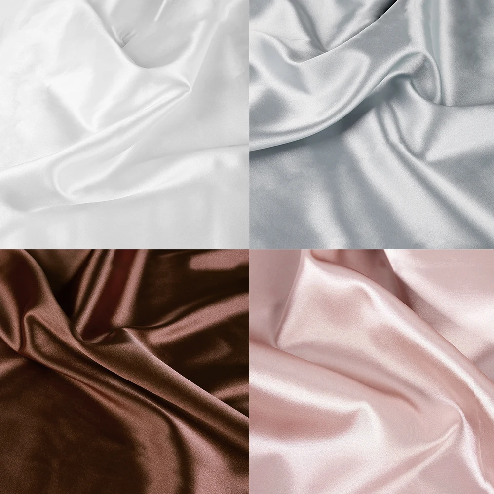 5colors 75x100cm Mercerized Cloth Backdrop Satin Fabric Glossy Background for Photographic Studio  for Jewelry Necklace