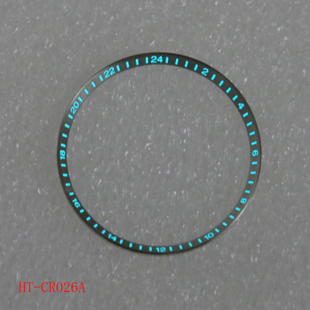 GMT الأرقام العربية 316L الفولاذ المقاوم للصدأ سوبر BGW9 الأزرق مضيئة SKX007 ساعة الفصل الدائري