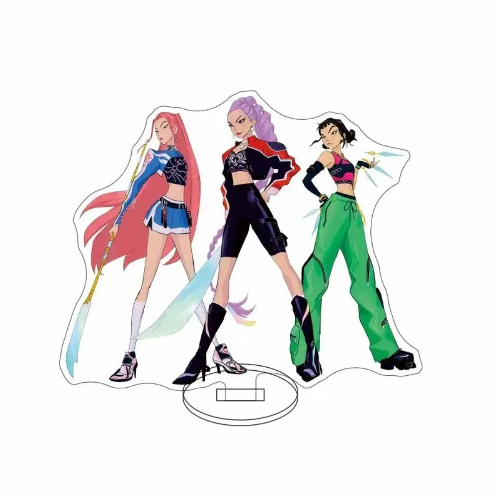 @@KPOP DEMON HUNTER Anime Acrylic Stand Model Plate Decoration Originality Desk Figure Display Fans Gift Cartoon Prime Products