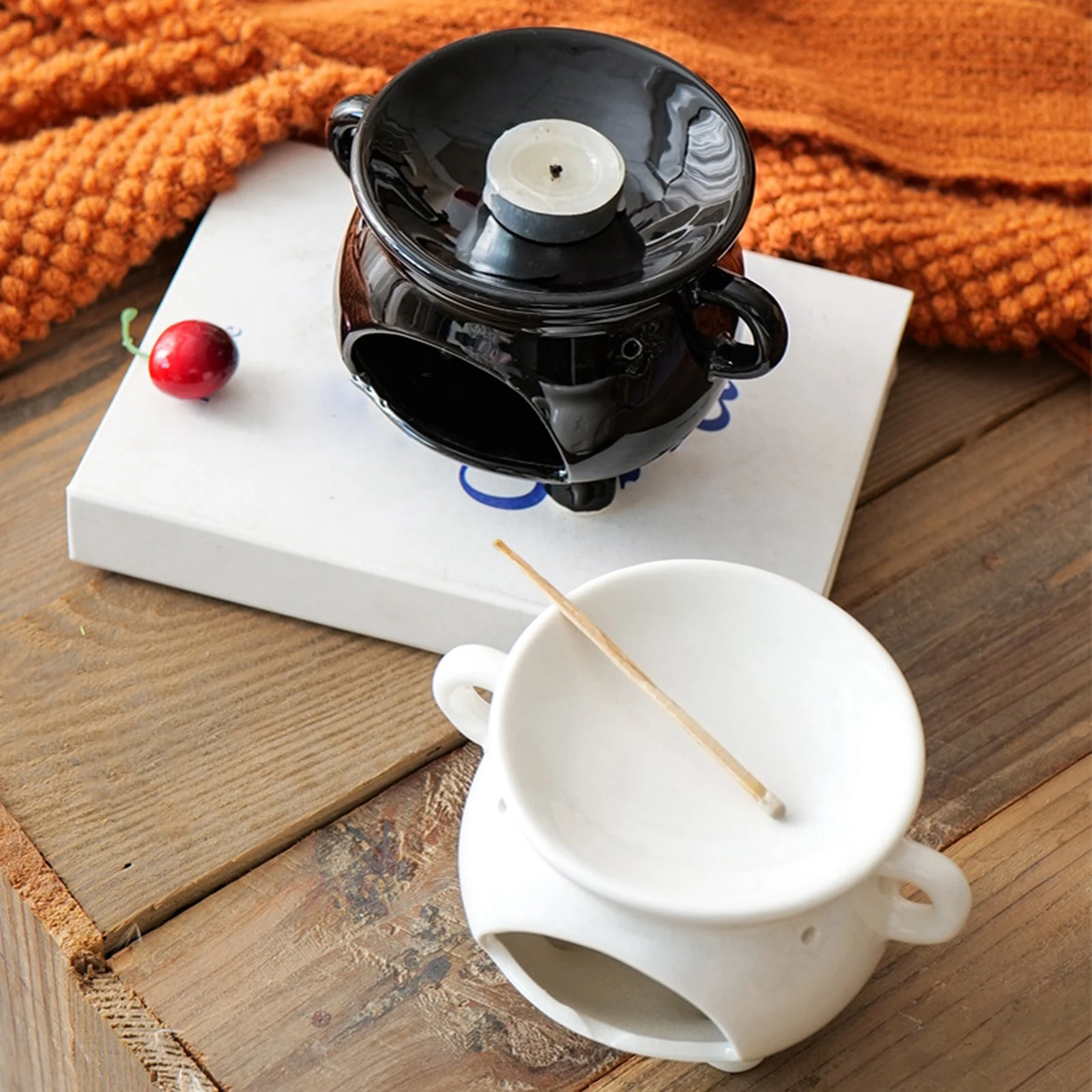 セラミックティーライトキャンドル,エッセンシャルオイルのバー - Ceramic Oil Burner のレビューと価格