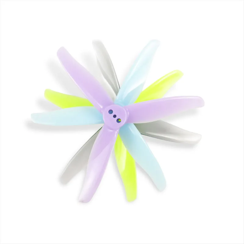 Import 4pcsGemfan 3016 3Inch 3Blade PC Propeller CW/CCW-3 Hole 1.5mmShaft for FPV Racing Drones High-Impact Propeller Mini Props