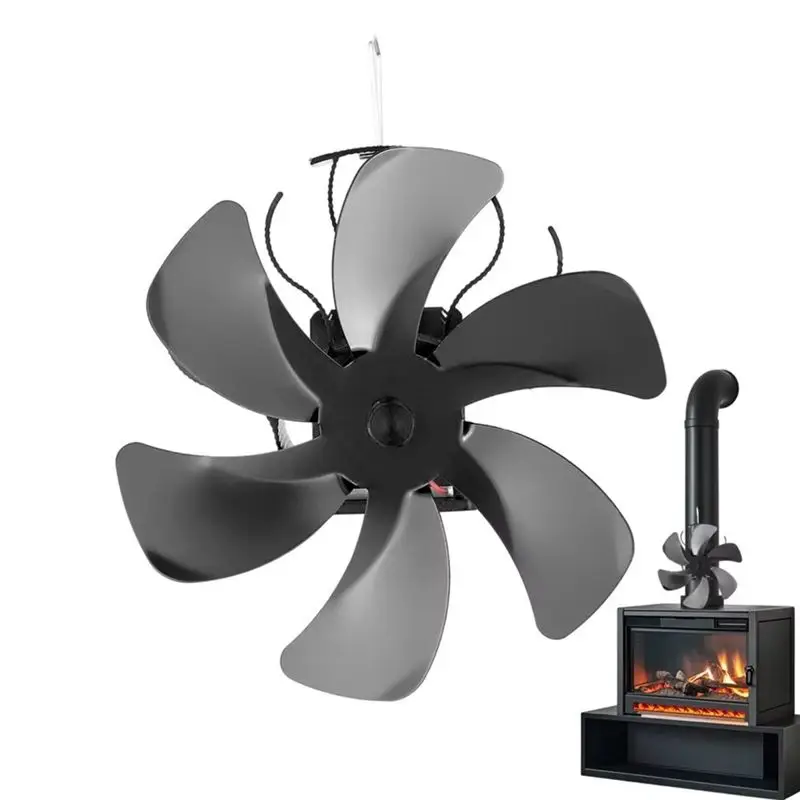 

Mar.Quiet для дома, дровяная горелка, труба, тепловой вентилятор, неэлектрический вентилятор для дровяной печи, нагревательные принадлежности B