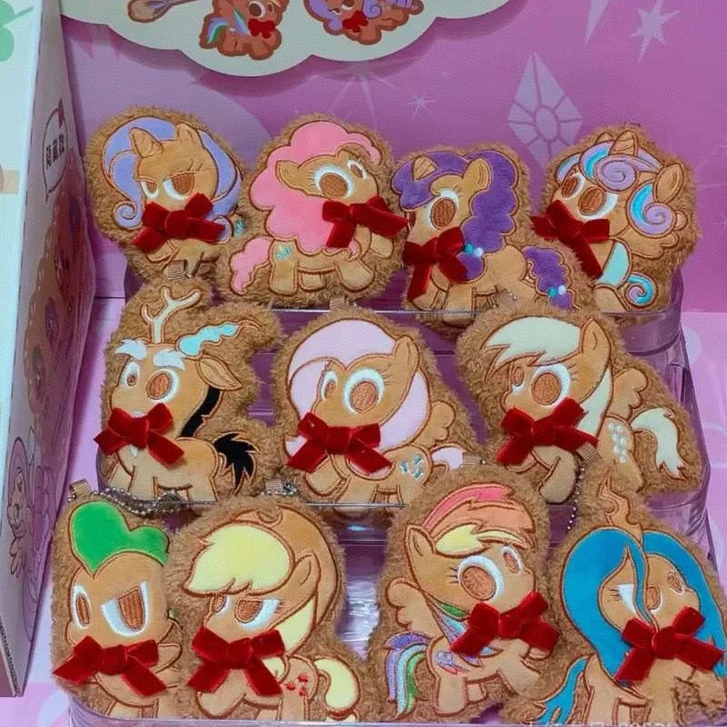 

Новинка 2025, серия My Little Pony Frostbite Biscuit, кукла, слепая сумка, кулон, рождественский подарок, украшение для рюкзака Pinkie Pie, милая кукла