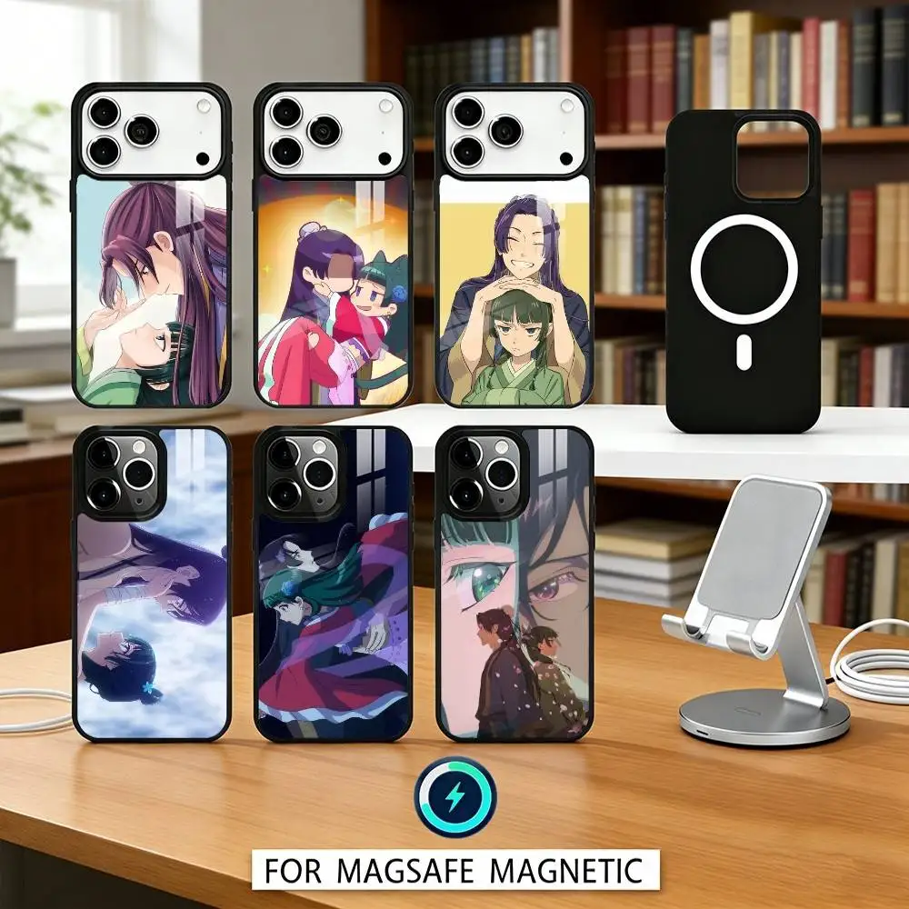 

1PC The A-Apothecary D-Diaries Phone Case Magnetic For iPhone17 16 15 14 13 12 Pro Max For Magsafe Wireless Charging Cover