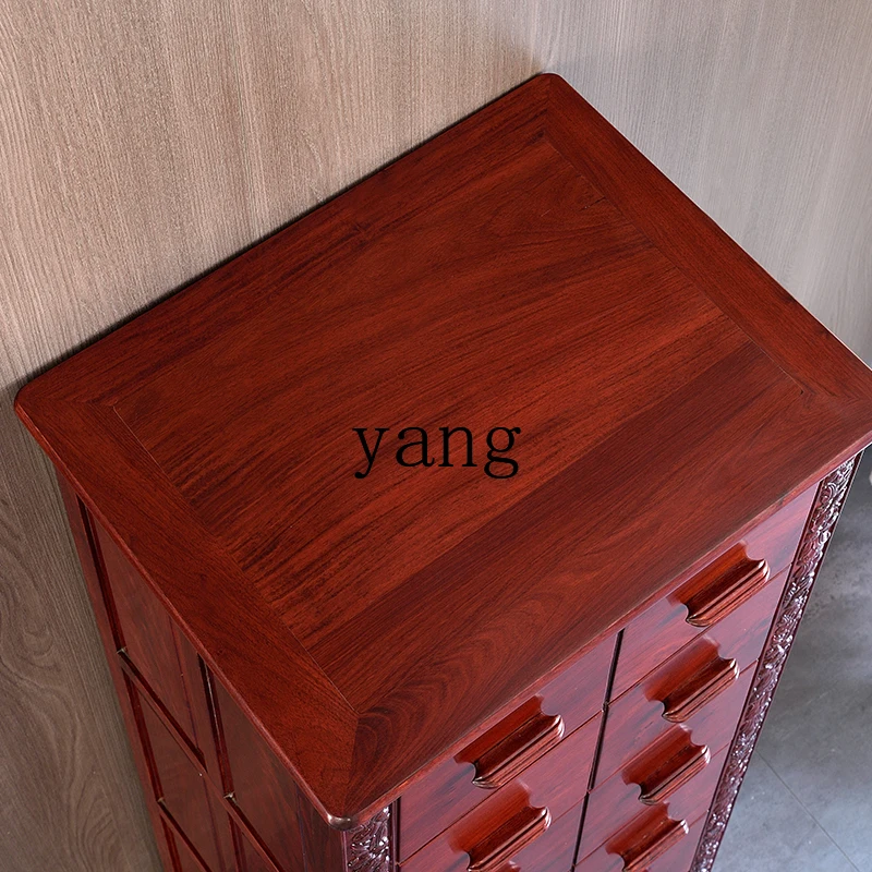 LH rosewood multi-new Chinese-style red sandalwood chest bedroom locker