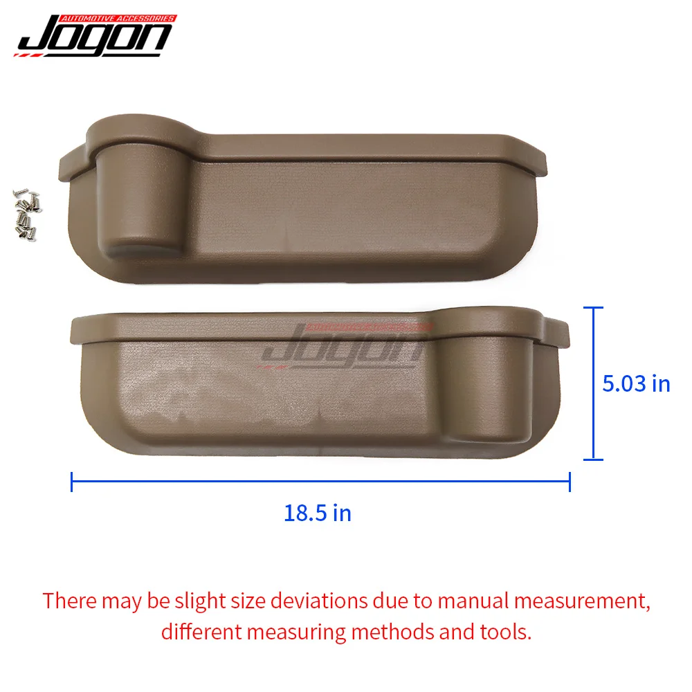 For Toyota Land Cruiser 70 80 Pick UP LC70 LC71 LC75 LC76 LC77 LC78 LC79 FJ79 2pcs Car Door Pockets Storage Box Cup Holder