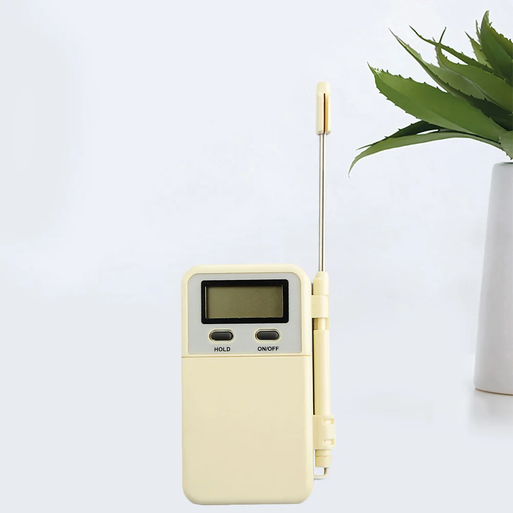 

1pc Digital Baking Thermometer High Precision Wireless Meat Probe Bbq Timer Oven Grill Smoker Remote Temp Monitor Alarm Kitchen