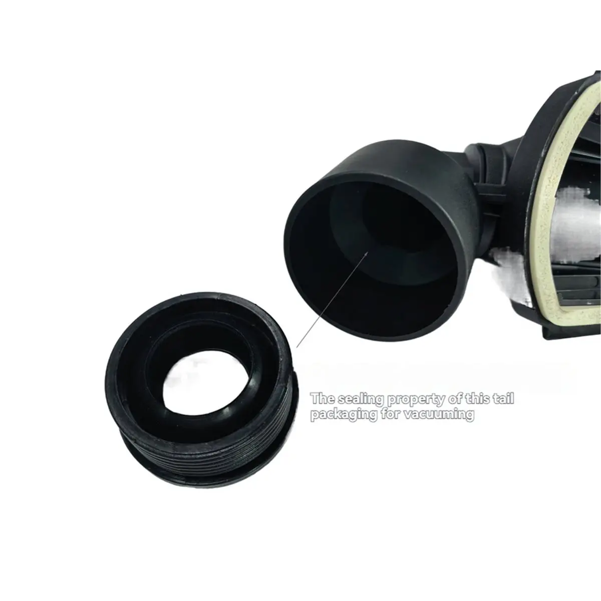 【Newest AT03】Soft Rubber Plug for Dust Shroud Hose for PDC18 PD20 CT/CTL/ for Drill Dust Collection Shroud