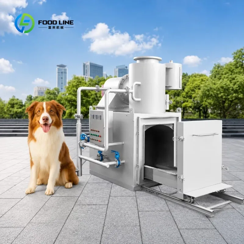 Customized Pet Cremation Furnace Dog Cat Cremation Smoke-free Odorless Animal Body Incinerator No Harm Carbon Steel/Stainless