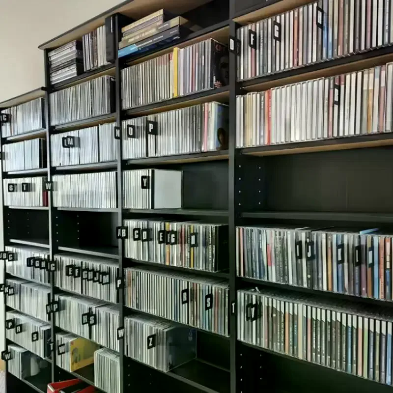26pcs CD/DVD/Vinyl Record Organizer Dividers A-Z Alphabet File Storage Separator For Music Albums, Office, Home, Space-Saving