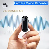 Mini Body Camera Sports Audio Video Activated Voice Recorder Espia Listenning Device with Microphone 1080P Cam Camcorder Monitor