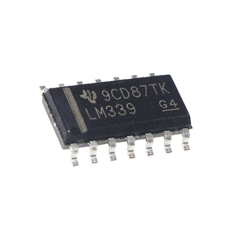 

10 шт., Шелковый экран LM339DR SOP-14, чип LM339 SOIC, новая Оригинальная интегральная схема