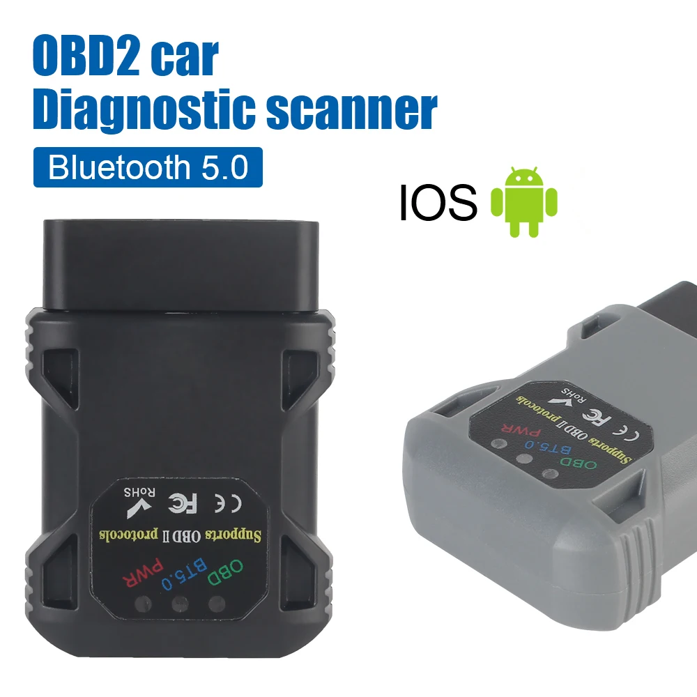 أداة تشخيص أعطال السيارة بلوتوث ، قارئ رموز ، ماسح ضوئي OBD2 ، أندرويد ، IOS ، نوافذ ، 3 ألوان ، ELM327 ، V1.5 #2