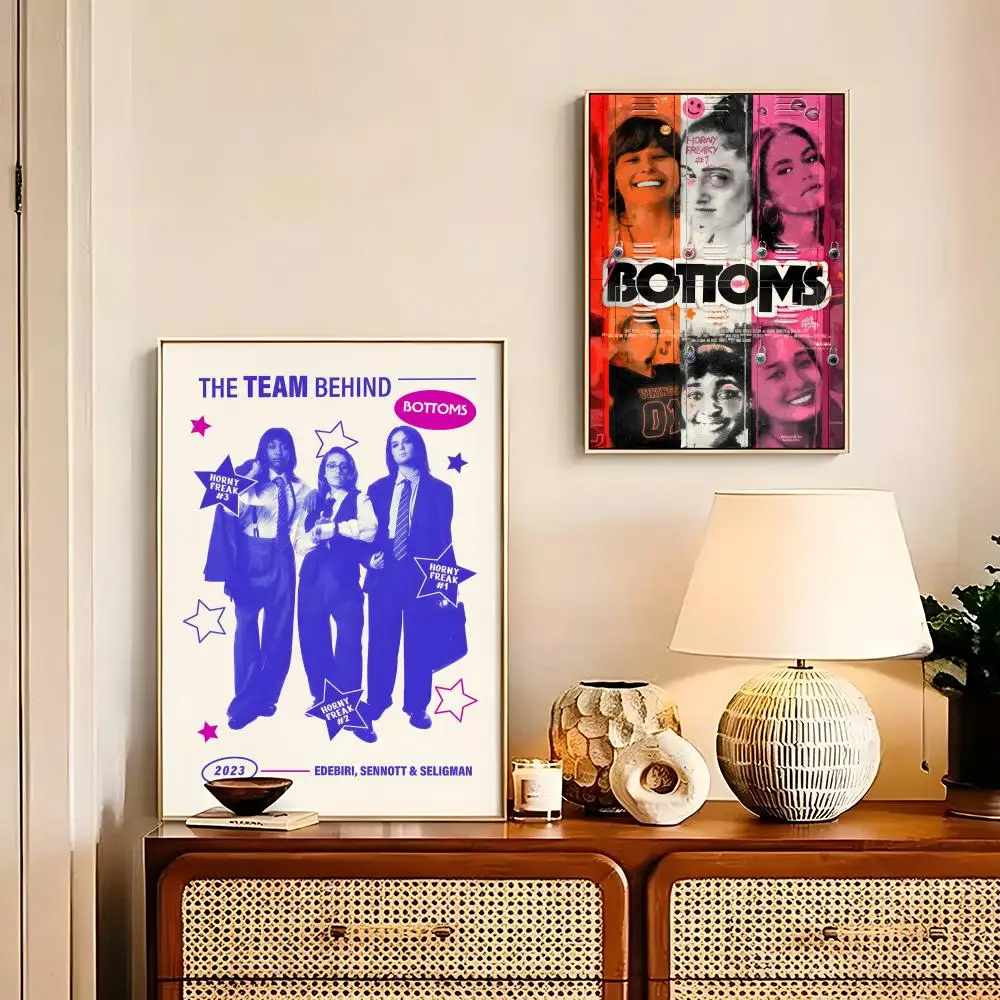 Bottoms Movie Poster HD art sticky wall waterproof home living room bedroom bar decoration