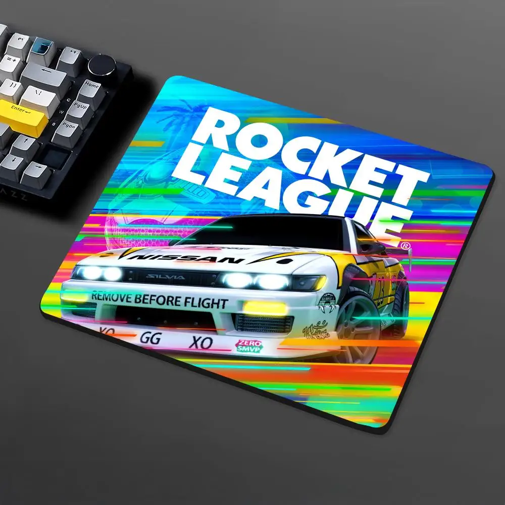 Rocket League My Favorite Mouse Pad Small Office Table Mats Computer Accessories Washable Non-slip Rubber with Precision Lock Ed