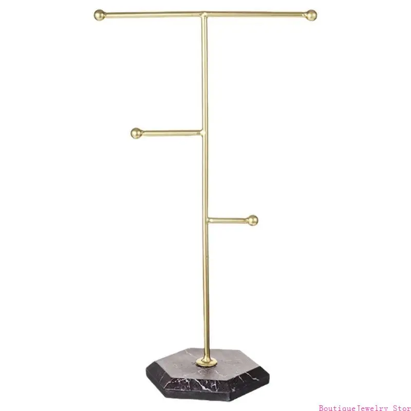 

E1PE Jewelry Organiser Rack Bracelet Stand Earring Rack for Home Office Or Dormitory