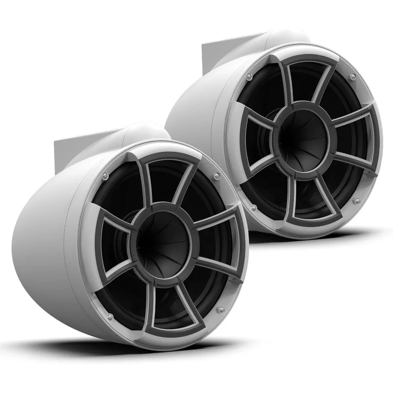 

REV10® White Special Edition Revolution Series 10" White Tower Speakers with X-Mount (Mounting to Surface)