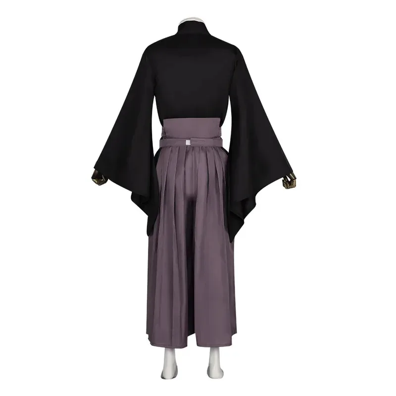 Anime Costume Cosplay Toilet-Bound Hanako-kun Hakama Pant Kendo Costume Cosplay Tsukasa Yugi Samurai Kimono Uomo Set Donna Vestito
