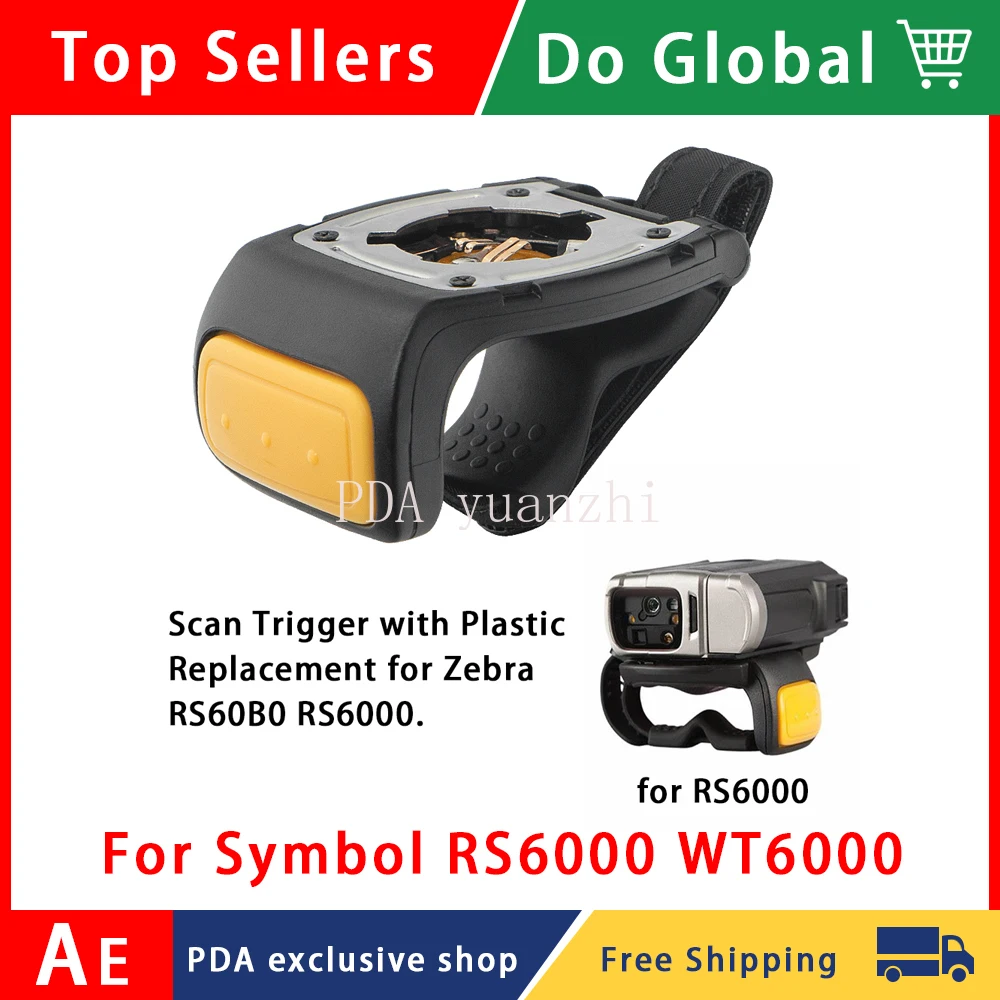 1pcs Original Scan Trigger with Plastic Replacement for Symbol RS6000 WT6000 Repairparts