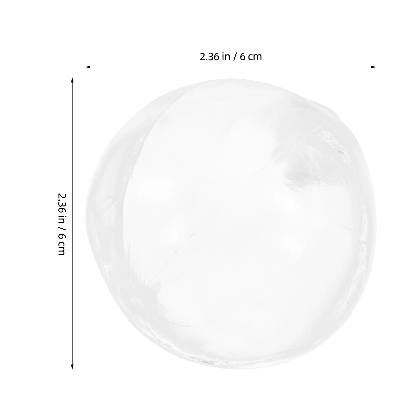 20個入り スクイーズボール作成用 ノベルティおもちゃ 交換用シェル クリアボール クラフト用 TPR 詰め替え可能 ストレス解消