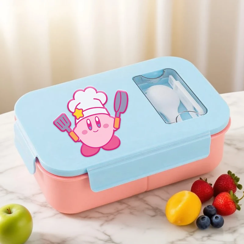 スターカービィ弁当箱 カトラリー付き 男の子 女の子 かわいい アニメ柄 弁当箱 子供 大人 ファッション 漫画 ライスボックス 食品容器