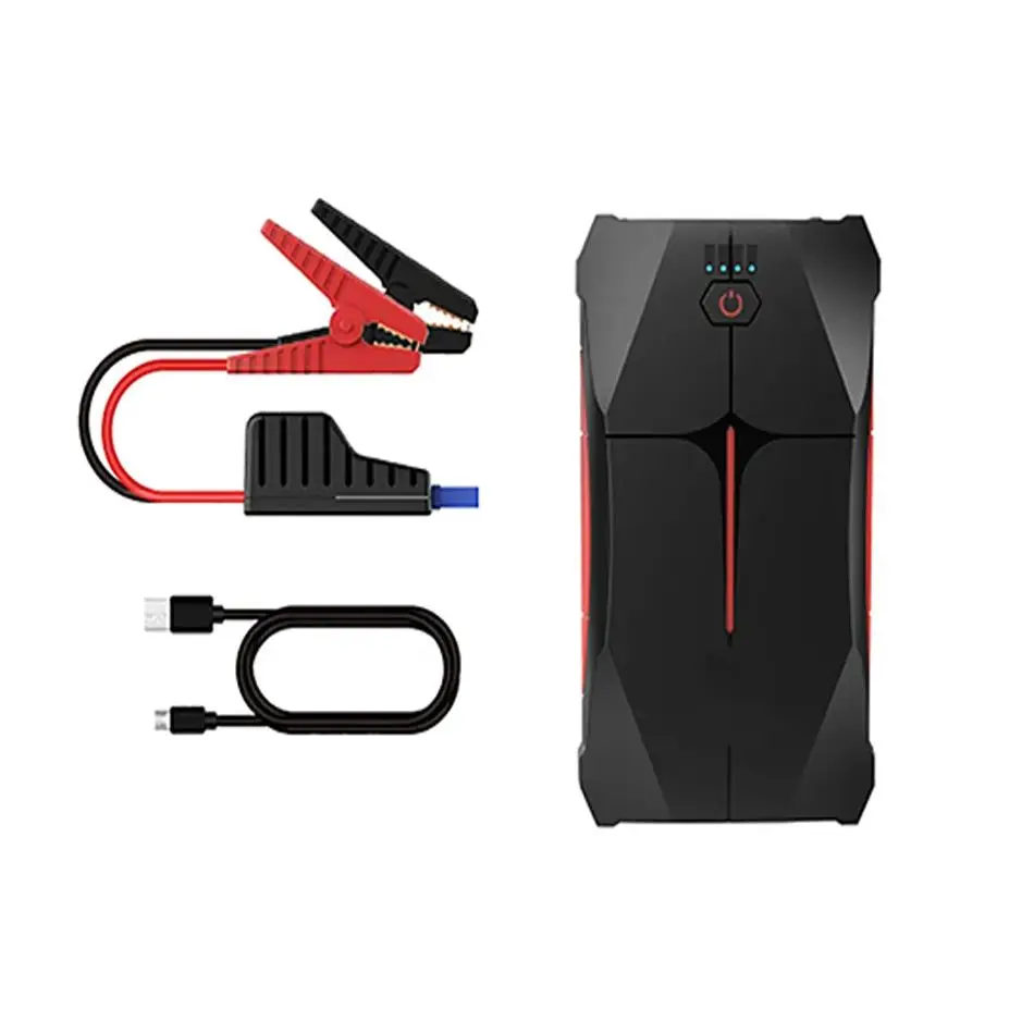 TUERBB J01 Portable Car Emergency Jump Starter Powerbank 13800mAh 51.05wh Peak Current 1200A with LED Flashlight Waterproof