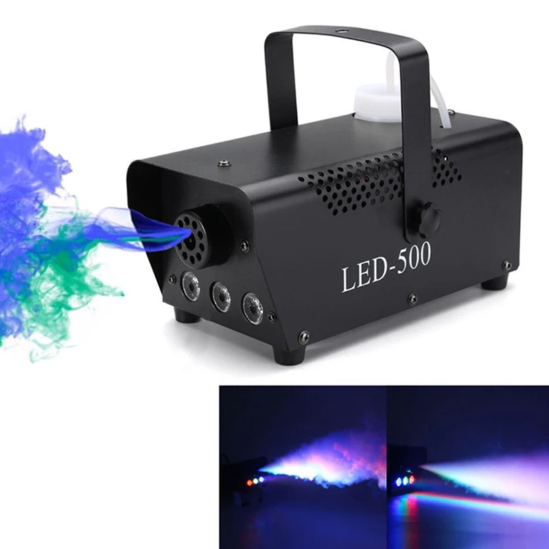 Led 500W Air Kolom 12V Rook Machine Draadloze Controle Rookmachine Rookmachine Stadium Rook Ejector Met Afstandsbediening Voor stage Party Ktv