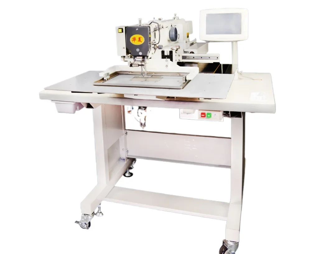 Huamei Hook&loop Industrial Sewing Machine Computer Pattern Machine Philippines Lock Stitch Japan High Quality Restaurant Turkey
