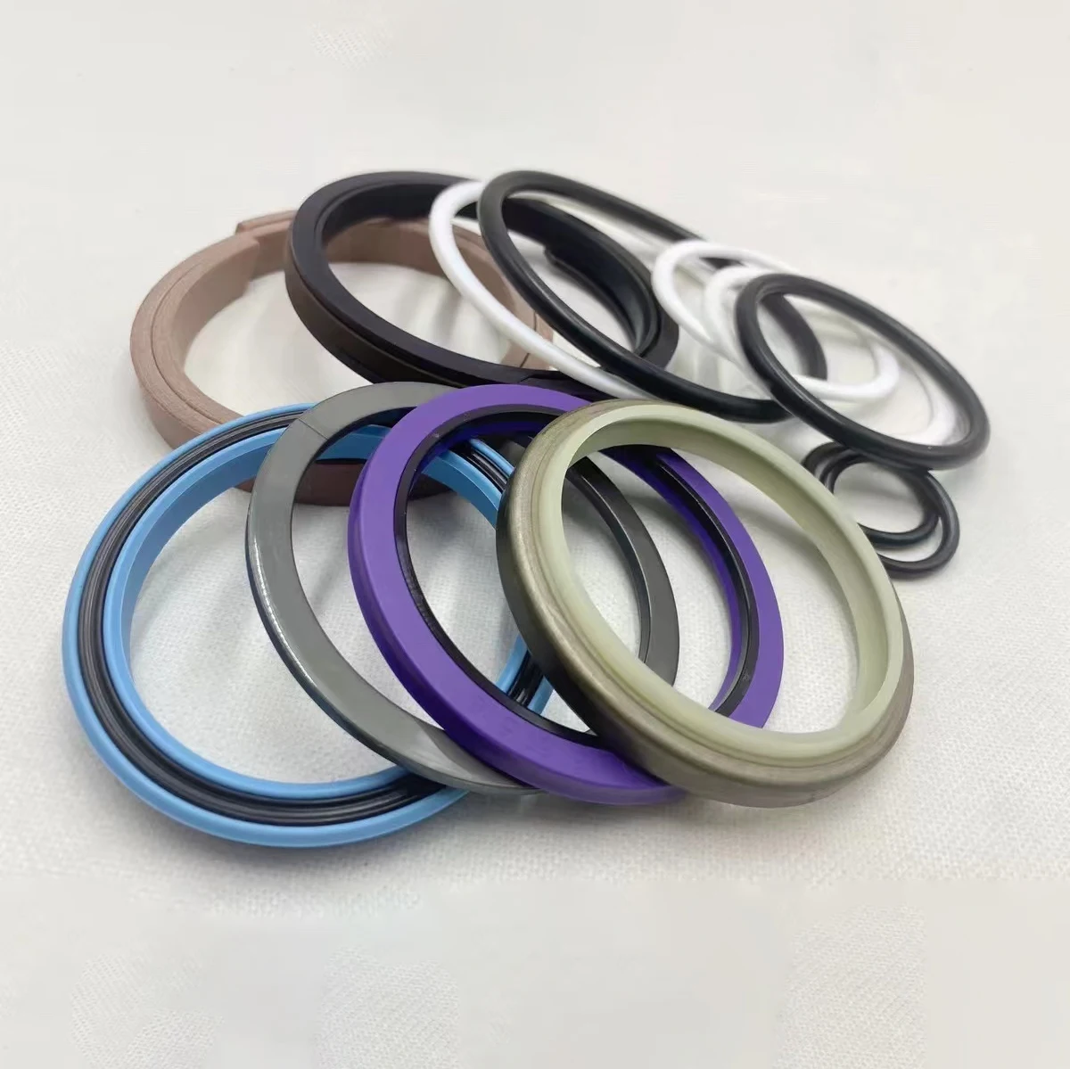 

4sets PC350-8 PC350LC-8 Arm Boom Bucket Cylinder Seal kit for Komatsu Excavator High Quality Hydraulic Oil Seal