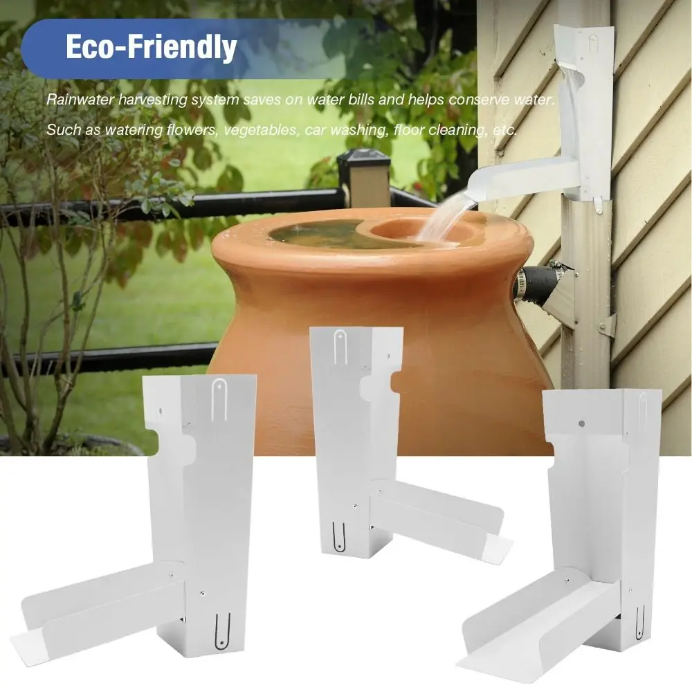 

Metal Rainwater Collection Diverter Catching Environmentally Friendly Rainwater Harvesting System Diverter Colander System