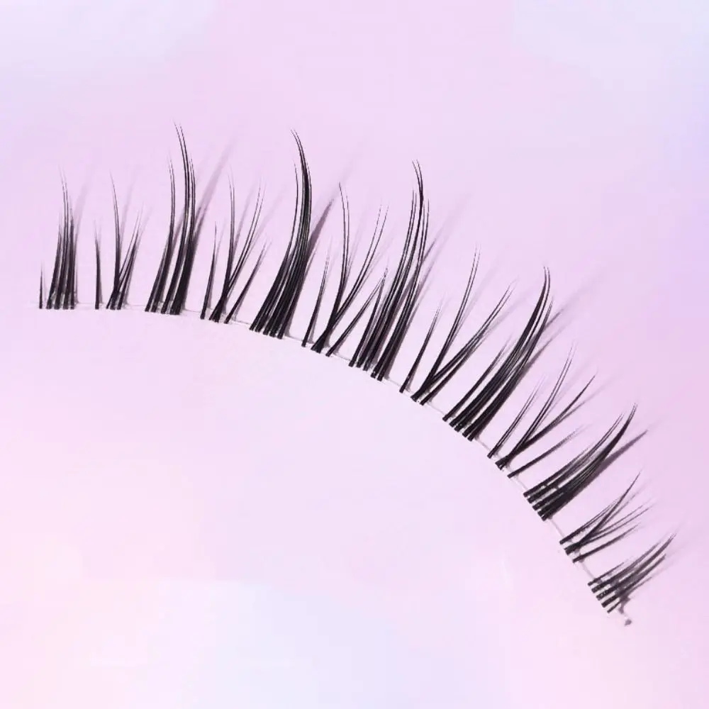 

5Pair Sweet Wispy Full Strip Lashes DIY Curling Eyelashes Extension Cat Eye Makeup Comic Style Grafting Eyelashes School