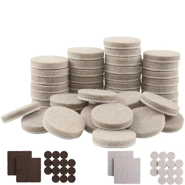 20mm filc noga od krzesła podkładki 5mm gruba podłoga zabezpieczenie przed zarysowaniem mata wyciszenie antypoślizgowe samoprzylepne DIY akcesoria meblowe