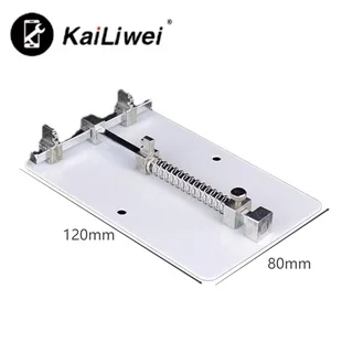 Kailiwei إصلاح الهاتف المحمول العالمي مجلس قوس لحام ثابت PCB دعم منصة تركيبات TE-07