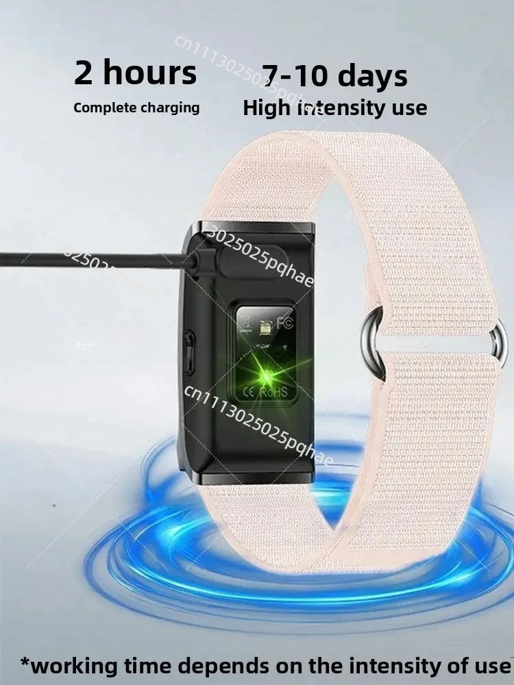 2025 H59 Smart Bracelet Screenless Health Band IP68 Waterproof Fitness Tracker Heart Rate Monitor Sports Wearable