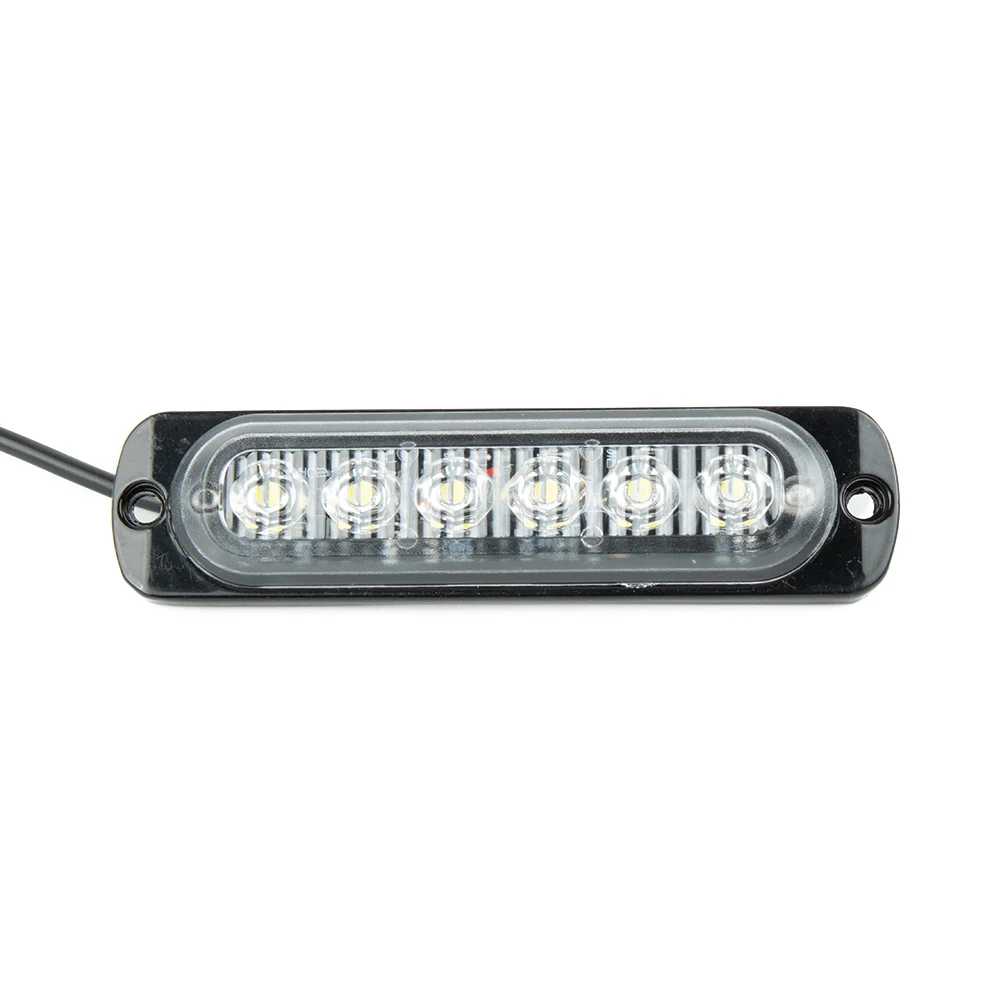 New Flash Light Easy To Install Energy Saving Super Bright White 18W 333mA Fog Light Running White 6LED Headlight