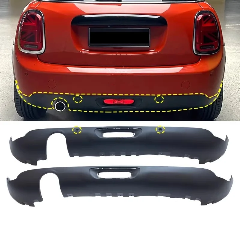 

Rear Bumper Lip For BMW Mini F55 Cooper bumper Diffuser Lip Spoiler Car Accessories