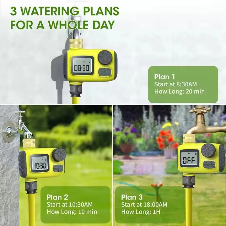 HEDAO SBT014 Digital watering Device Automatic Garden Timing Irrigation Waterproof watering Controller