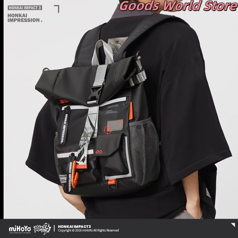 

In stock Kiana Tote backpack Bag Original Merch Honkai Impact 3 Kiana Cosplay Costume Anime daily commute Bag Halloween Gift