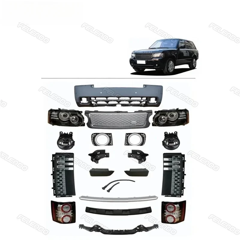 

FELENDO High Quality Car Body Kit Range Rover 2002-2009 L322 Upgrade to Range a Rover 2010-2012 L322
