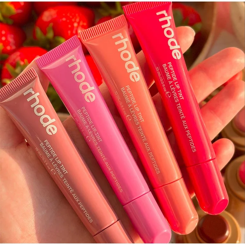 Newly Original Blush Lip Gloss Multi-use Blusher Stick Lip And Cheek Dual-use Powder Blusher Cream Lasting Hydrating Pink Blush